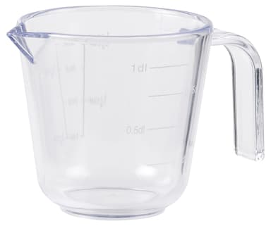 Funktion Measuring cup 100 ml Clear