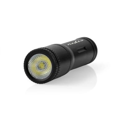 Nedis LED lommelykt | Batteri drevet | 1.5 V DC | 3 W | 1x AAA/LR03 | Nominell lysfluks: 100 lm | Lysrekkevidde: 35 m | Strålevinkel: 10 °