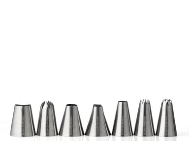Blomsterbergs Icing tip set 18/8 Steel