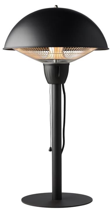 Nordic Sense Tabletop patio heater 1500 watt Black