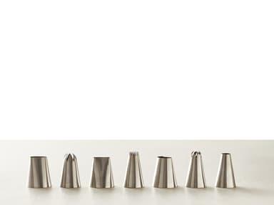 Blomsterbergs Icing tip set 18/8 Steel