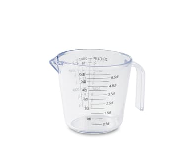 Funktion Measuring cup 600 ml Clear