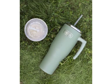Thermos Thermo mug w. handle 1.1 liter Green