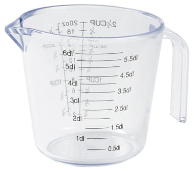 Funktion Measuring cup 600 ml Clear