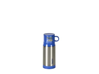 Vacuum flask 355 Steel/blue Stainless steel