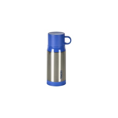 Vacuum flask 355 Steel/blue Stainless steel