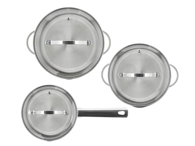 Funktion Endurance Cookware set w lid 6 pcs