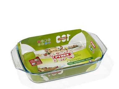 Pyrex Irresistible Fad 39 x 25 x 6 cm Klar