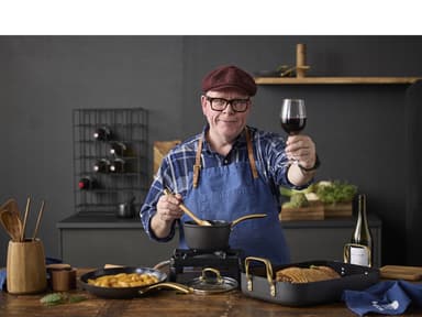 HOLM Stekepanne keramisk non-stick Svart