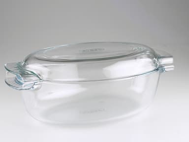 Pyrex Cocotte 39 x 23 cm 4,5 liter Klar
