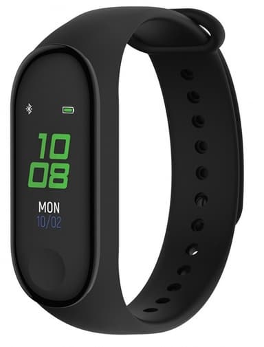 Forever SB-50 Smart aktivitetsarmbånd, Svart