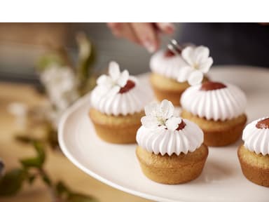 Blomsterbergs Cake stand Dia. 30 x 10 cm White