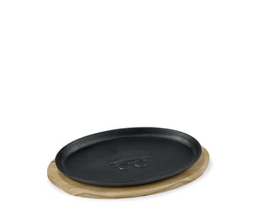 HOLM Plate 27 x 17 cm Black