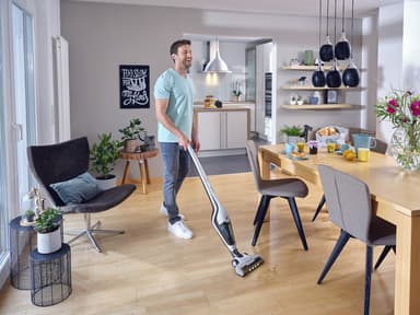 Leifheit Rotaro PowVac2in1 16 Vacuum cleaner White