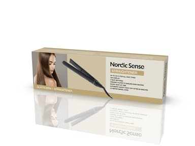 Nordic Sense Hair straightener 65 watt Black