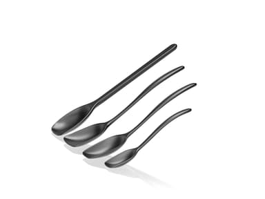 Rosti NEW Classic Pot spoon set 4 parts Carbon black