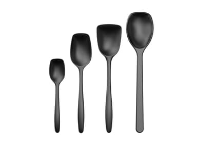 Rosti NEW Classic Pot spoon set 4 parts Carbon black