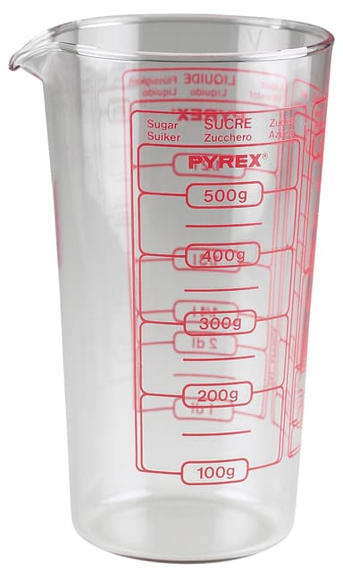 Pyrex Classic Målebæger 0,5 liter Klar