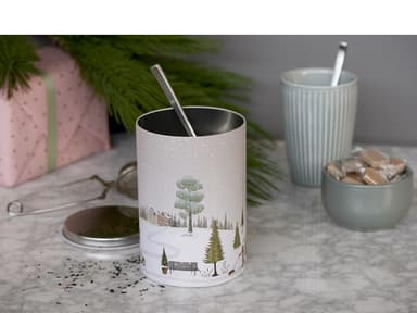 Bastian Vinter Cookie tin Dia 10 x 14.5 cm Woodrose