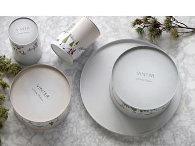 Bastian Vinter Cookie tin Dia 10 x 14.5 cm Woodrose