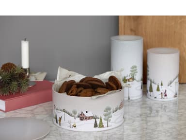 Bastian Vinter Cookie tin Dia 10 x 14.5 cm Woodrose