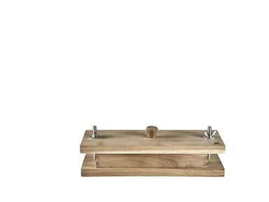 HOLM Sausage press 34.9 x 13 x 10.8 cm Acacia wood
