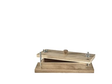 HOLM Sausage press 34.9 x 13 x 10.8 cm Acacia wood