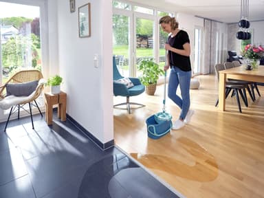 Leifheit Rotation Disc Mop Ergo 6 liter Green