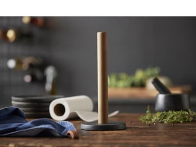 HOLM Kitchen Roll Holder Dia. 13 x 28 cm acacia