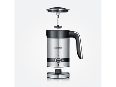 Severin Milk frother 450 watt Black/Steel