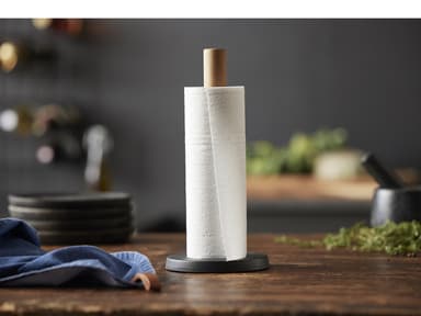 HOLM Kitchen Roll Holder Dia. 13 x 28 cm acacia