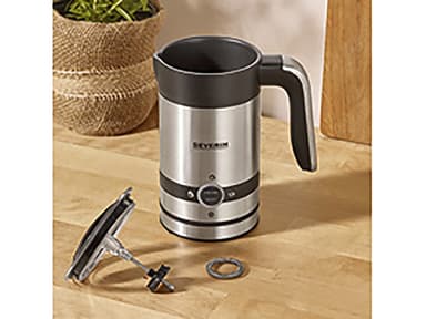 Severin Milk frother 450 watt Black/Steel
