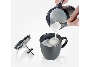 Severin Milk frother 450 watt Black/Steel