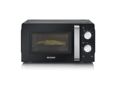 Severin Microwave oven 17 liter 700 watt Black