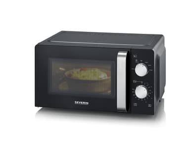 Severin Microwave oven 17 liter 700 watt Black
