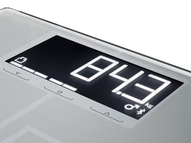 Soehnle Shape Sense Connect 200 Kropsanalysevægt Grå