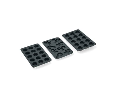 Blomsterbergs Chocolate mould 3 parts Grey
