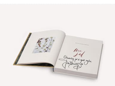 Blomsterbergs Min jul - signed book