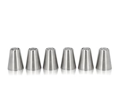 Blomsterbergs Flower Icing tip set 6 pcs Steel