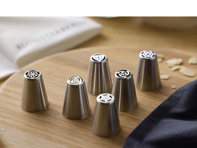 Blomsterbergs Flower Icing tip set 6 pcs Steel