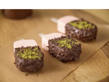Blomsterbergs Classic popsicle mould with 4 pcs Latte