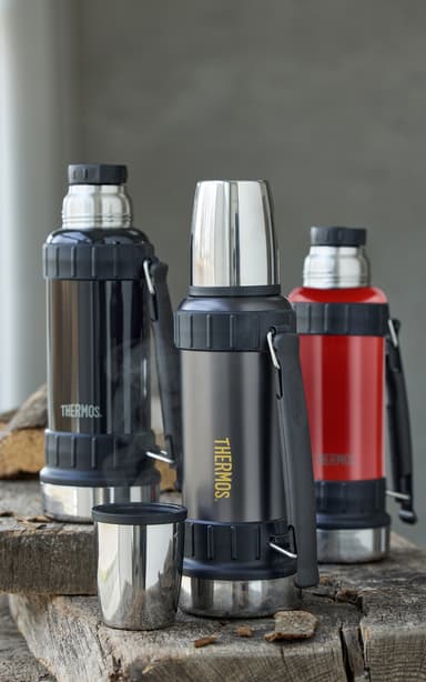 Vacuum flask 1,2 Grey Stainless steel