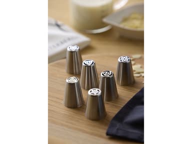 Blomsterbergs Flower Icing tip set 6 pcs Steel