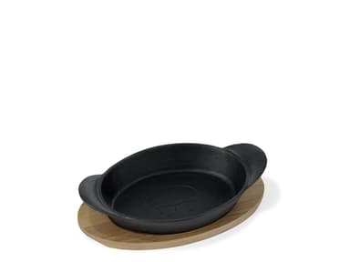 HOLM Dish/plate 21 x 15 x 4 cm Black