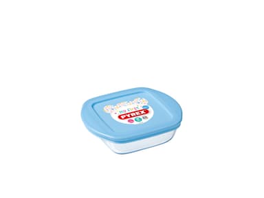 Pyrex My First Bowl w. lid 14 x 12 x 4 cm 0.4 liter
