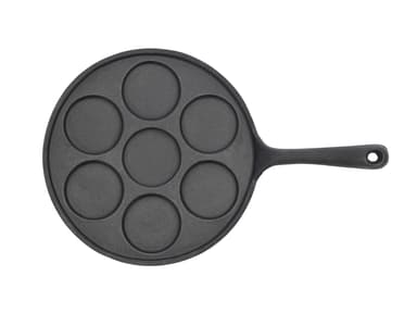 HOLM Blini pan for 7 pcs. Dia 23,5 cm Black