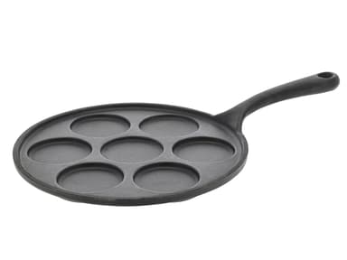 HOLM Blini pan for 7 pcs. Dia 23,5 cm Black