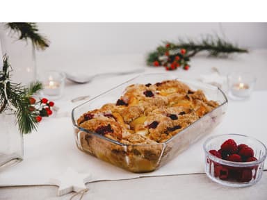 Pyrex Fat rektangulært Klar