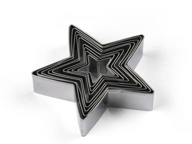 Blomsterbergs Cookie cutter set Star 9 pcs