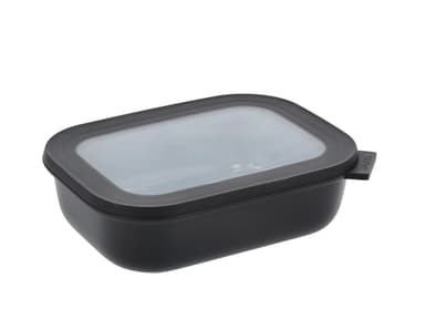 Mepal Cirqula Rectangular bowl w.lid 1000 ml Black